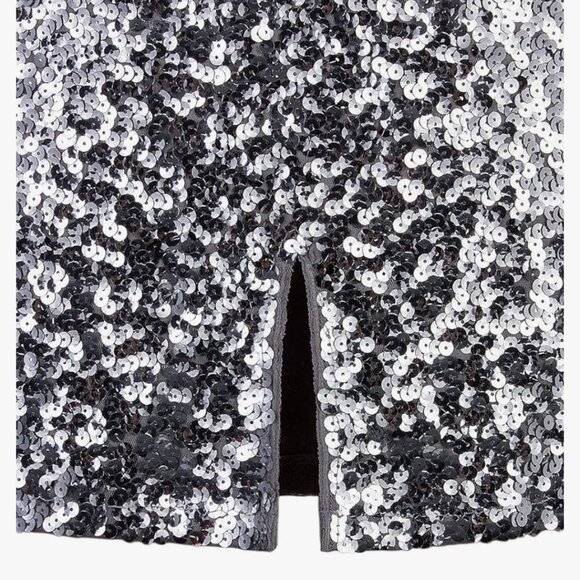 Women's Sequence Skirt High Waist - Picture 4 of 6